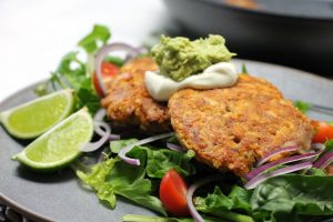 Easy Keto Mexican Chicken Fritters