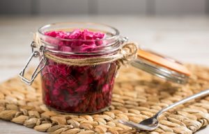 Probiotic Beetroot and Red Cabbage Sauerkraut